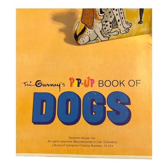 Eric Gurney's Pop Up Book of Dogs HC 1973 Random House READ DESCRIPTION - Picture 14 of 16